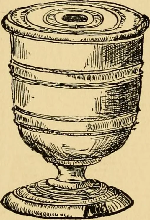 An illustration from The mystery and romance of alchemy and pharmacy, 1897, leaf 253