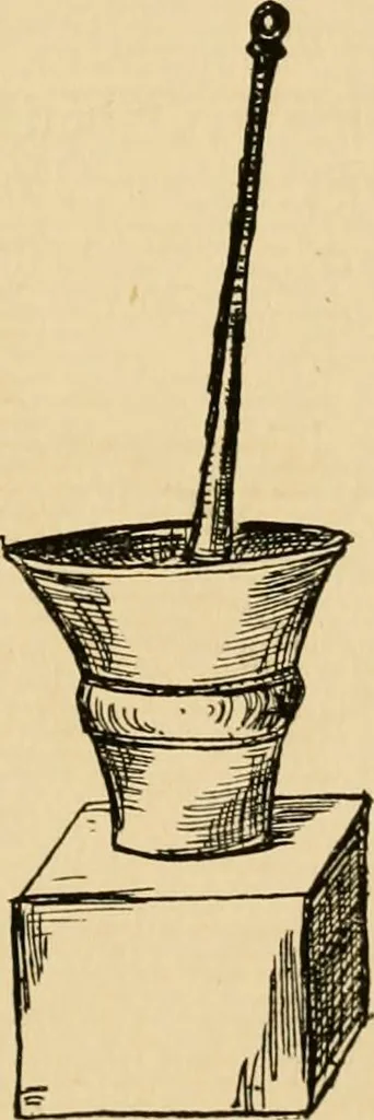 An illustration from The mystery and romance of alchemy and pharmacy, 1897, leaf 254