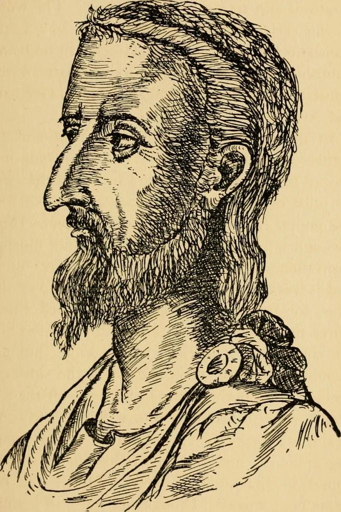 An illustration from The mystery and romance of alchemy and pharmacy, 1897, leaf 62