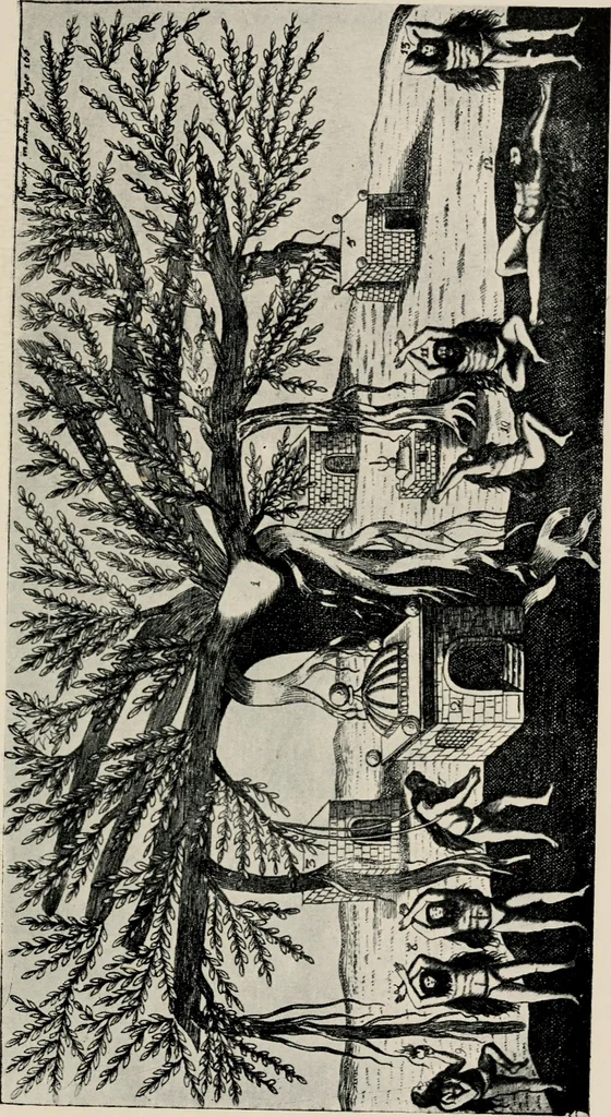 An illustration from The mystics, ascetics, and saints of India : a study of Sadhuism, with an account of the Yogis, Sanyasis, Bairagis, and other strange Hindu sectarians, 1905, leaf 128