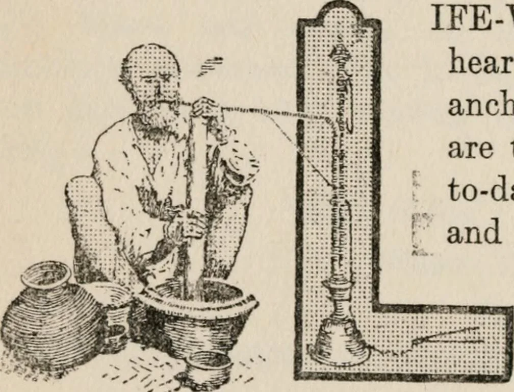 An illustration from The mystics, ascetics, and saints of India : a study of Sadhuism, with an account of the Yogis, Sanyasis, Bairagis, and other strange Hindu sectarians, 1905, leaf 245