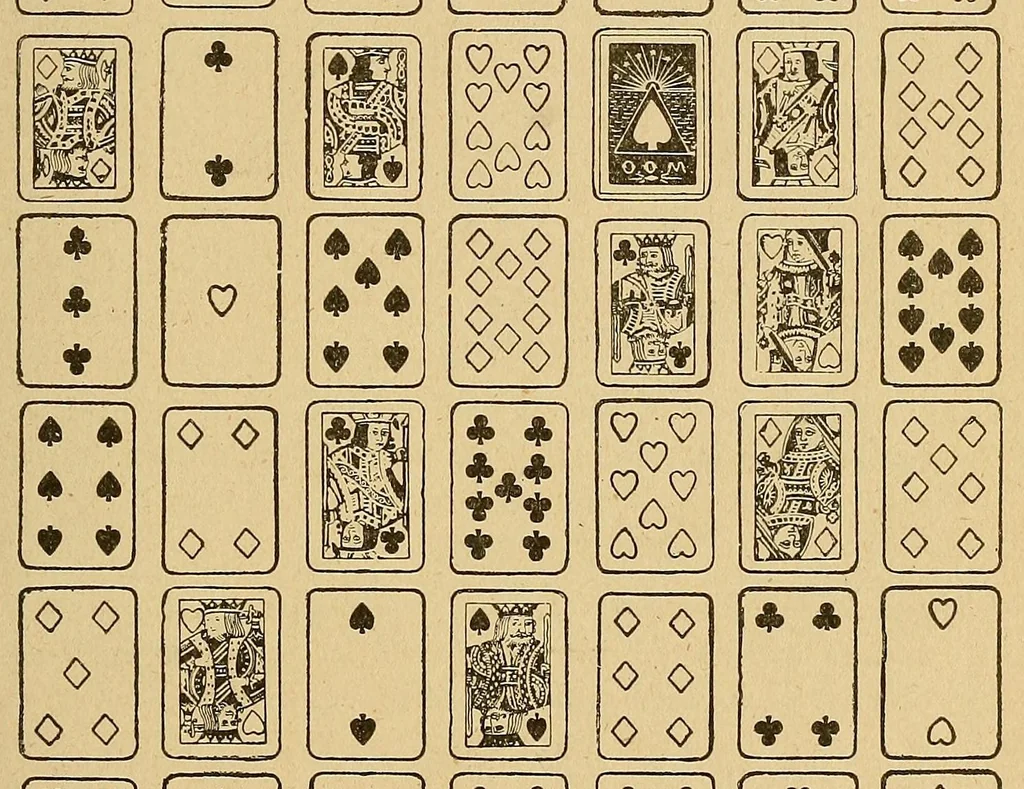 An illustration from The mystic test book;, 1893, leaf 123