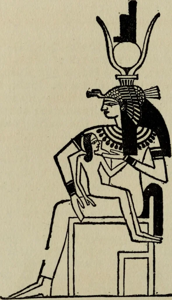 An illustration from The mystic test book of "The Hindu occult chambers" : the magic and occultism of India : Hindu and Egyptian crystal gazing : the Hindu magic-mirror, 1909, leaf 15