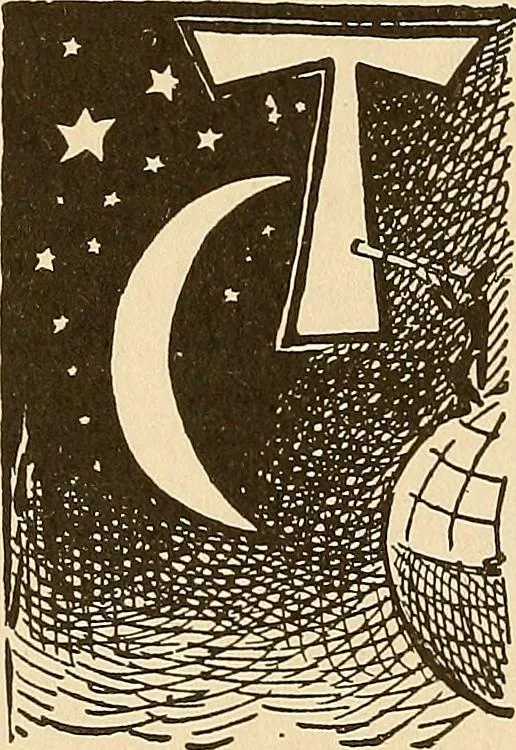An illustration from The mystic test book; or, The magic of the cards. Giving the mystic meaning of these wonderful and ancient emblems in their relationship to the heavenly bodies, under all conditions; with rules and processes for reading or delineating the emblems, 1919, leaf 259