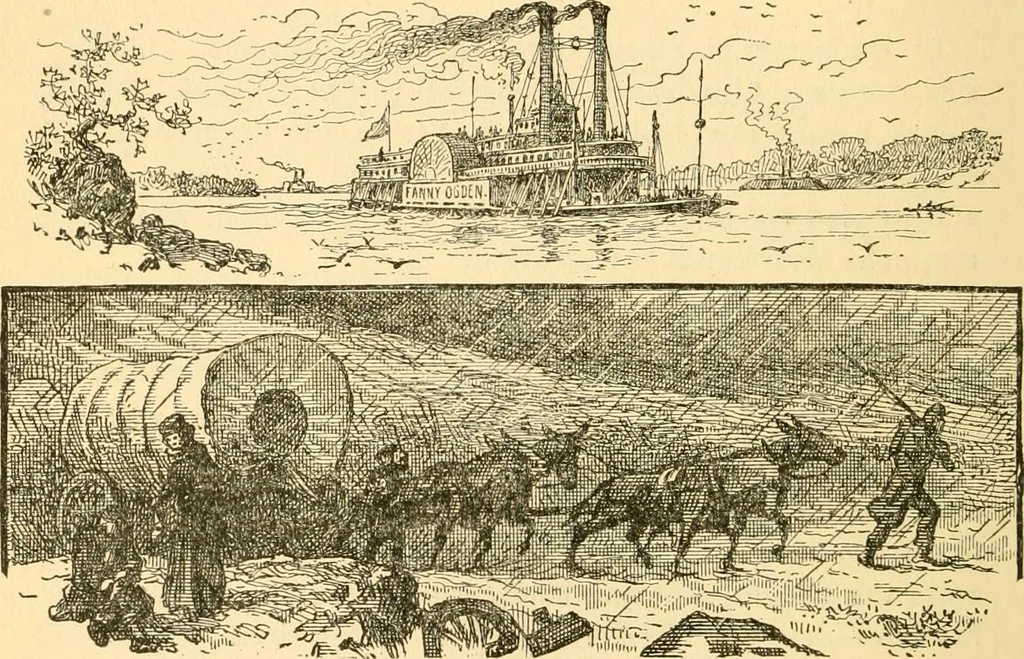 An illustration from My story of the war: a woman's narrative of four years personal experience as nurse in the Union army, and in relief work at home, in hospitals, camps, and at the front, during the war of the rebellion..., 1889, leaf 71