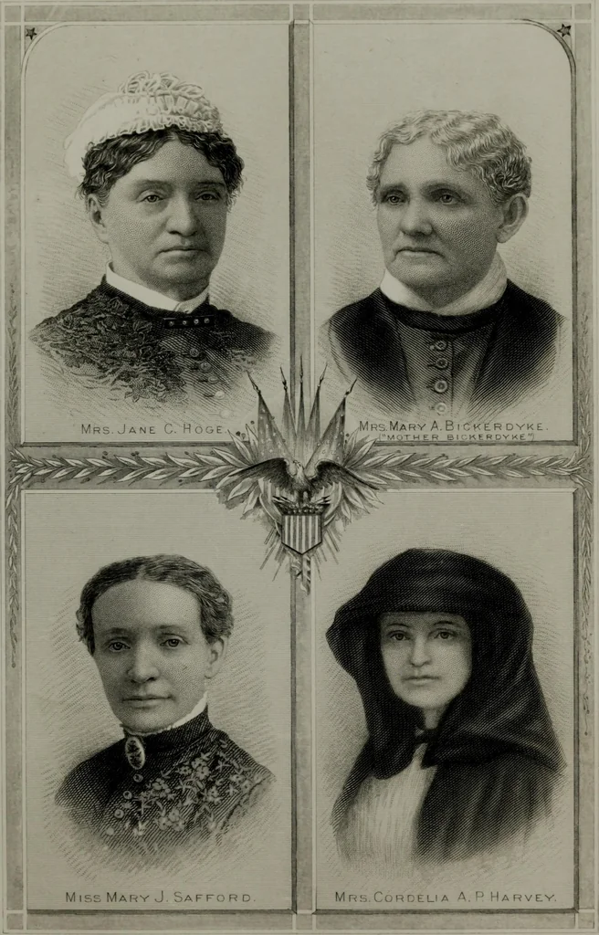 An illustration from My story of the war: a woman's narrative of four years personal experience as nurse in the Union army, and in relief work at home, in hospitals, camps, and at the front, during the war of the rebellion, 1889, leaf 166