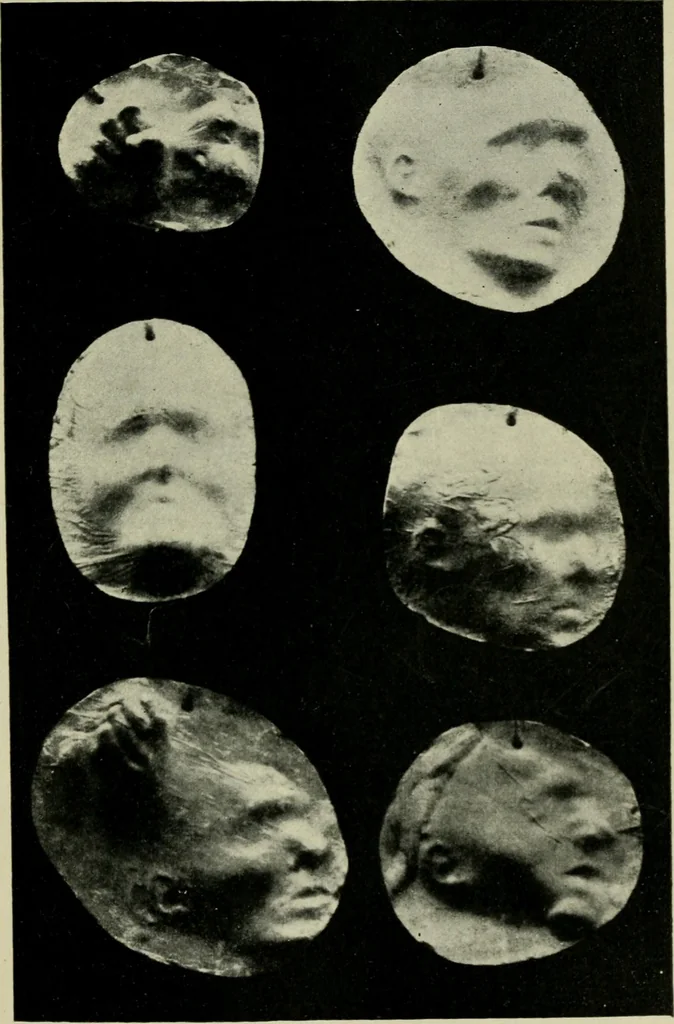 An illustration from Mystrious psychic forces; an account of the author's invesigations in psychical research, together with those of other European savants, 1907, leaf 184