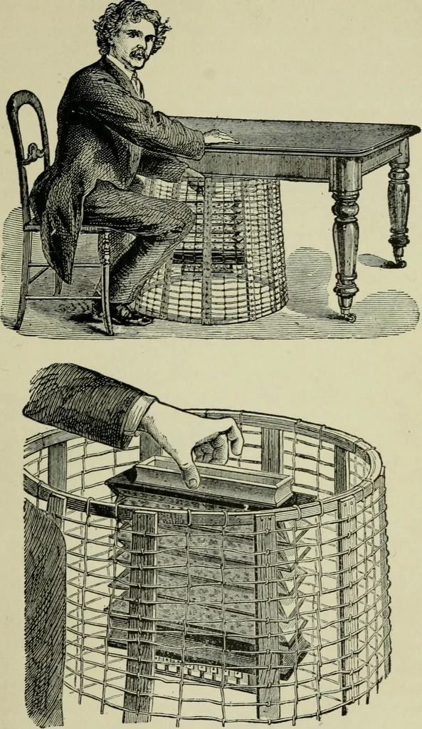 An illustration from Mystrious psychic forces; an account of the author's invesigations in psychical research, together with those of other European savants, 1907, leaf 364