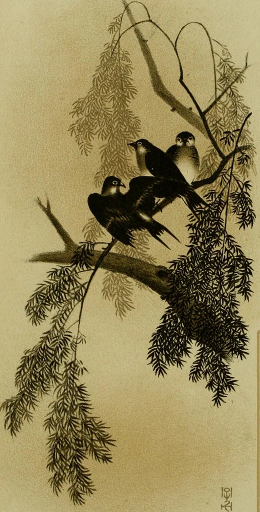 An illustration from Mythological Japan : the symbolisms of mythology in relation to Japanese art, with illustrations drawn in Japan, by native artists, 1902, leaf 31