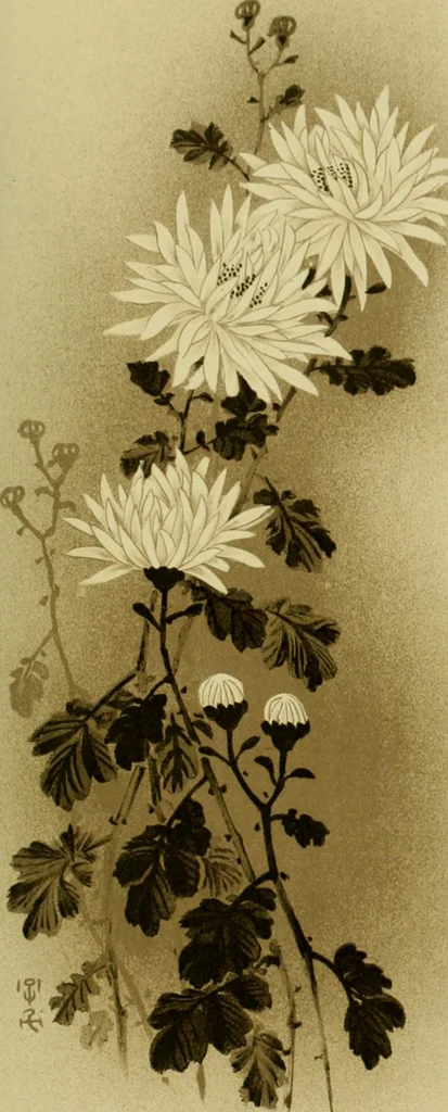 An illustration from Mythological Japan : the symbolisms of mythology in relation to Japanese art, with illustrations drawn in Japan, by native artists, 1902, leaf 64