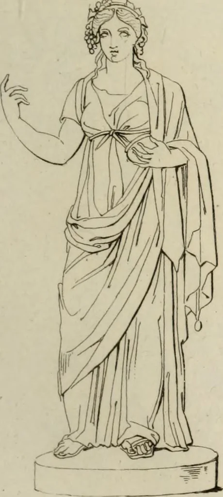 An illustration from Mythologische Gallerie; eine Sammlung von mehr als 750 antiken Denkmälern, Statuen, geschnittenen Steinen, Münzen und Gemälden, auf den 191 Original-Kupferblättern der französischen Ausg, 1848, leaf 130
