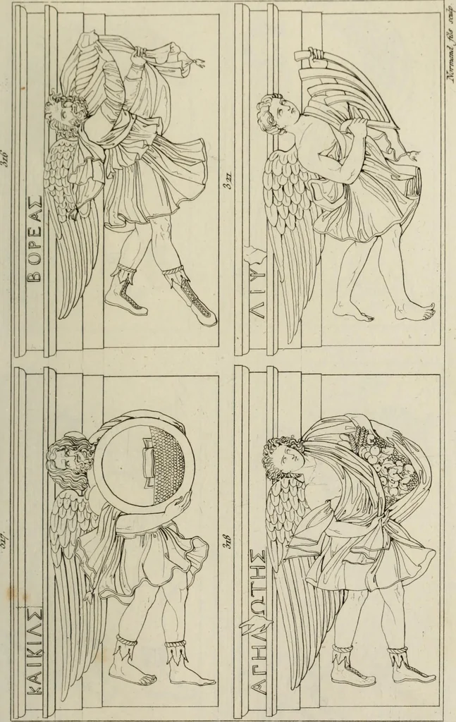 An illustration from Mythologische Gallerie; eine Sammlung von mehr als 750 antiken Denkmälern, Statuen, geschnittenen Steinen, Münzen und Gemälden, auf den 191 Original-Kupferblättern der französischen Ausg, 1848, leaf 164