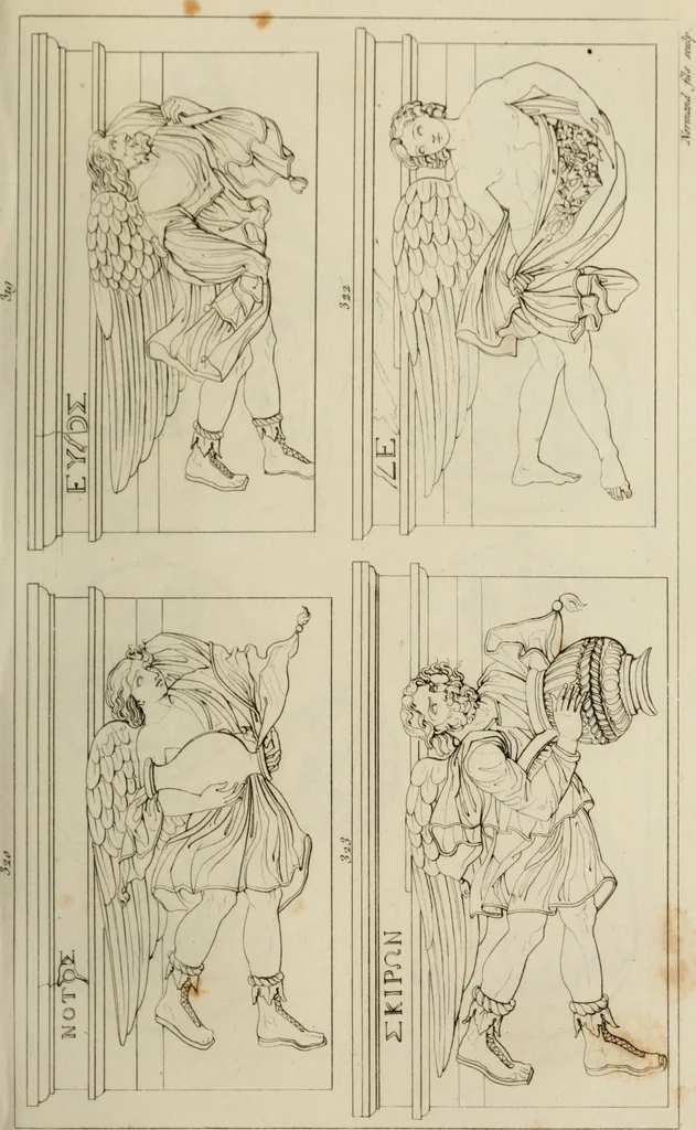 An illustration from Mythologische Gallerie; eine Sammlung von mehr als 750 antiken Denkmälern, Statuen, geschnittenen Steinen, Münzen und Gemälden, auf den 191 Original-Kupferblättern der französischen Ausg, 1848, leaf 166
