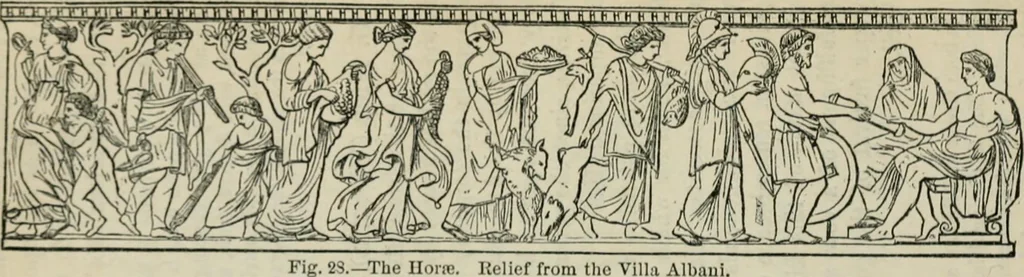 An illustration from The mythology of Greece and Rome : with special reference to its use in art, 1894, leaf 102