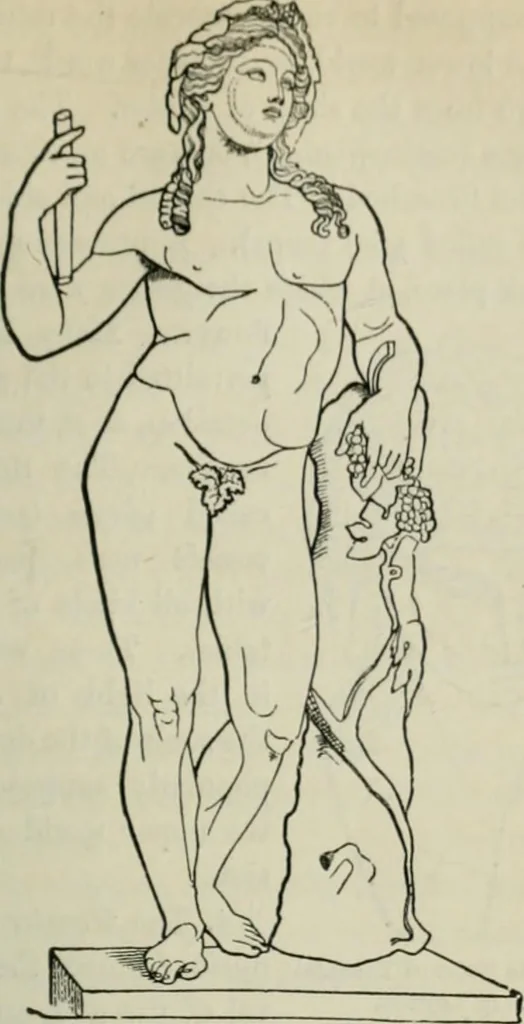 An illustration from The mythology of Greece and Rome : with special reference to its use in art, 1894, leaf 142