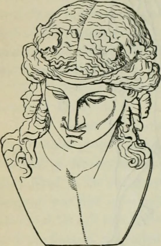 An illustration from The mythology of Greece and Rome : with special reference to its use in art, 1894, leaf 143