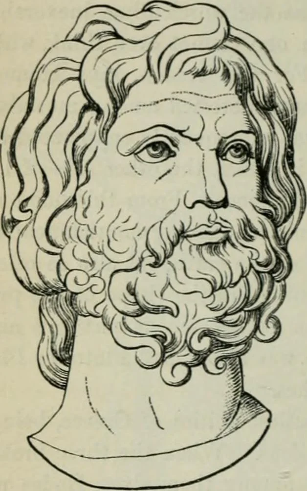 An illustration from The mythology of Greece and Rome : with special reference to its use in art, 1894, leaf 173