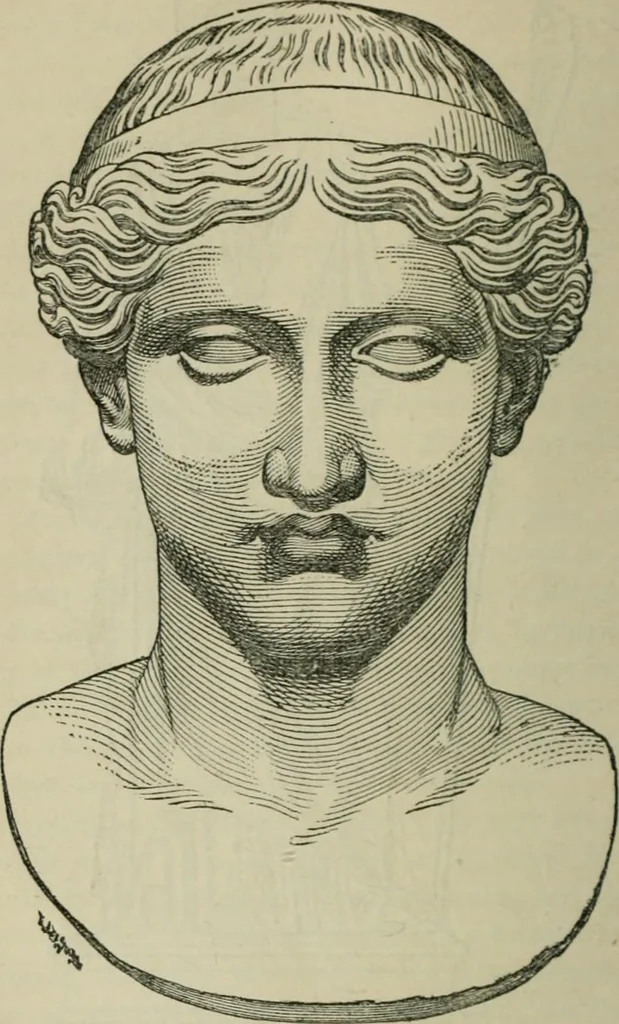 An illustration from The mythology of Greece and Rome : with special reference to its use in art, 1894, leaf 41