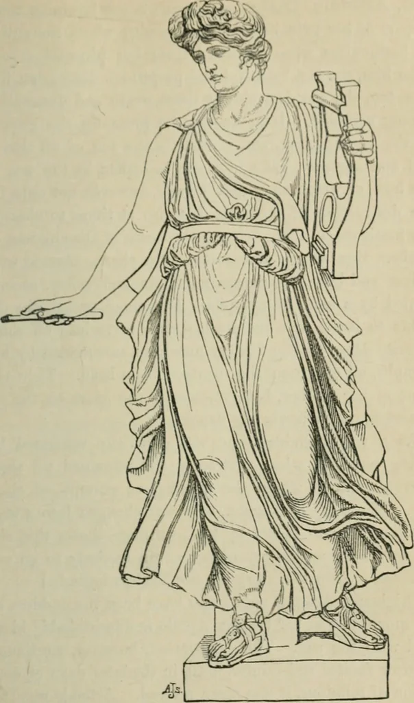 An illustration from The mythology of Greece and Rome : with special reference to its use in art, 1894, leaf 58