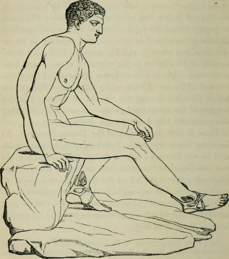 An illustration from The mythology of Greece and Rome : with special reference to its use in art, 1894, leaf 79