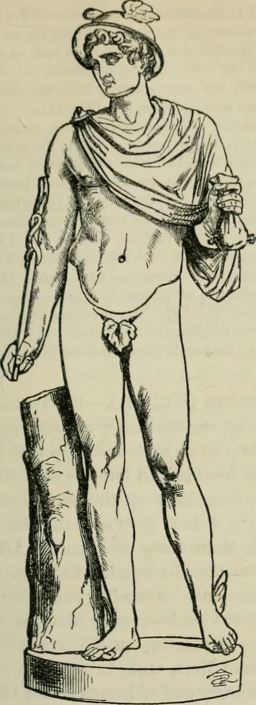 An illustration from The mythology of Greece and Rome : with special reference to its use in art, 1894, leaf 80