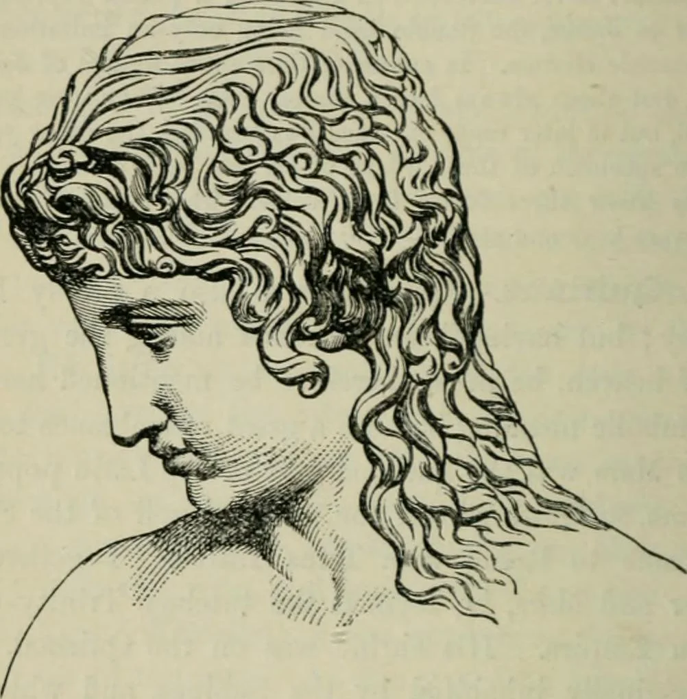 An illustration from The mythology of Greece and Rome : with special reference to its use in art, 1894, leaf 93