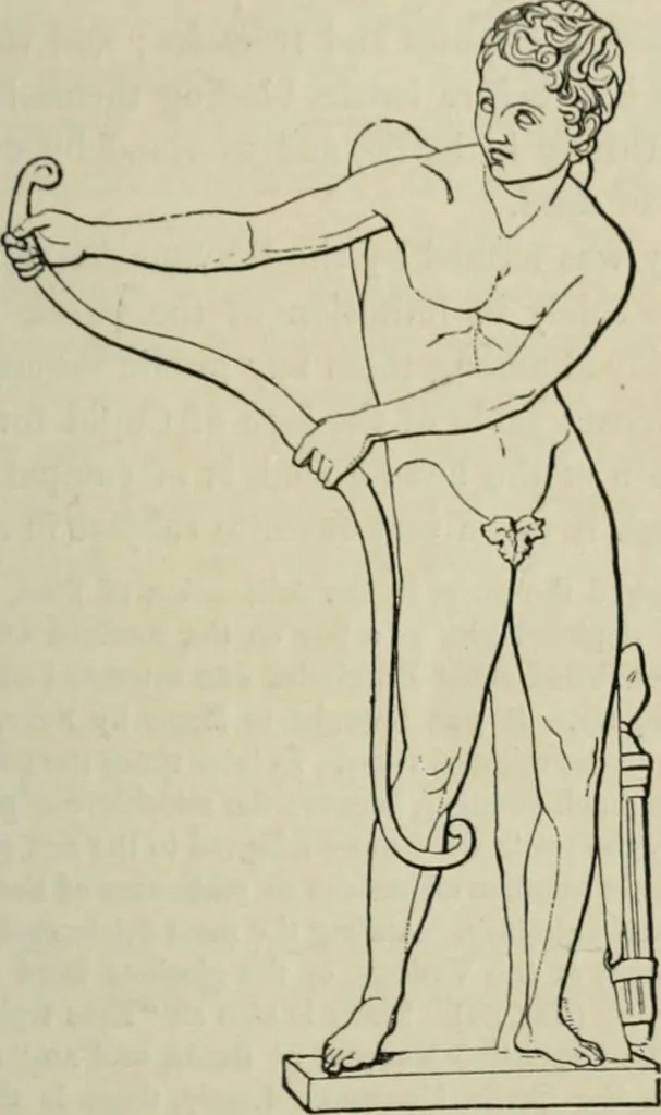 An illustration from The mythology of Greece and Rome : with special reference to its use in art, 1894, leaf 94