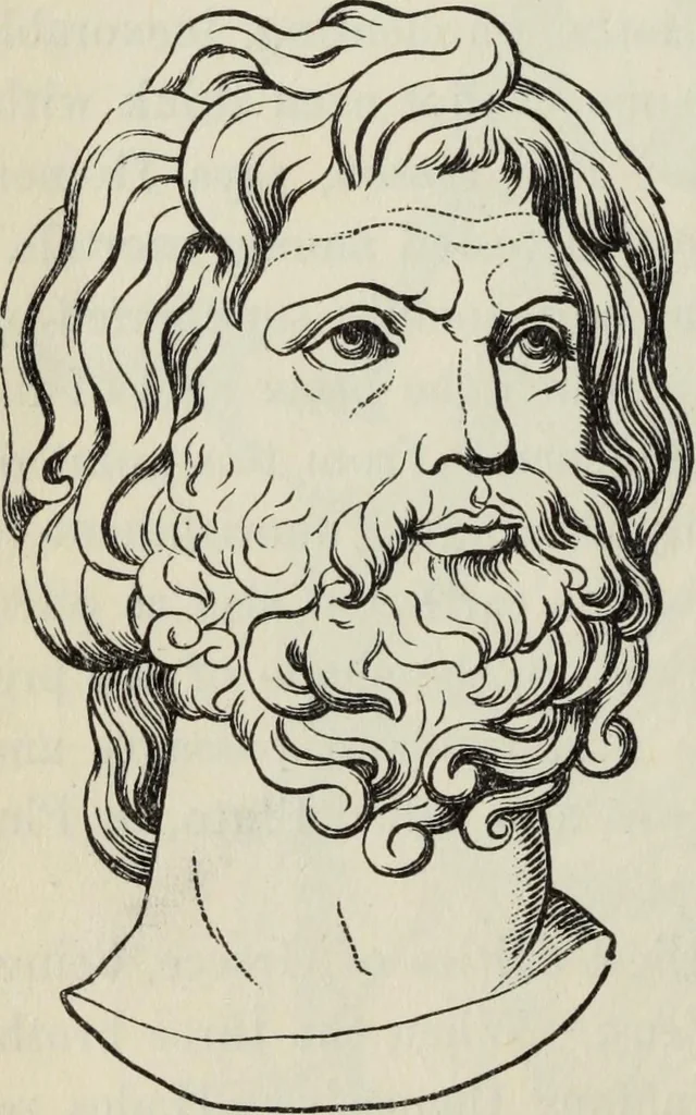 An illustration from The mythology of Greece and Rome : with special references to its use in art, 1900, leaf 173