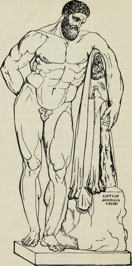 An illustration from The mythology of Greece and Rome : with special references to its use in art, 1900, leaf 251