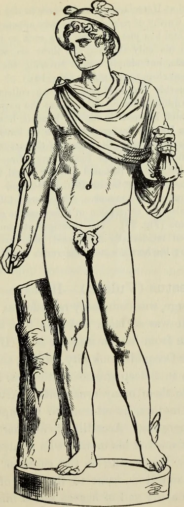 An illustration from The mythology of Greece and Rome : with special references to its use in art, 1900, leaf 80