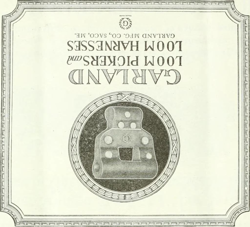 An illustration from Canadian textile journal, 1908, leaf 47