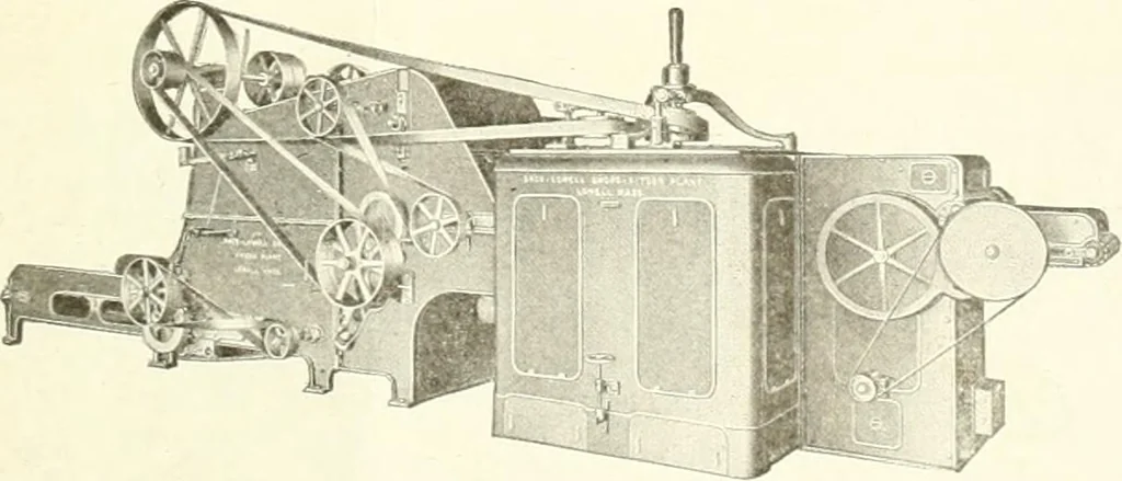 An illustration from Canadian textile journal, 1908, leaf 56