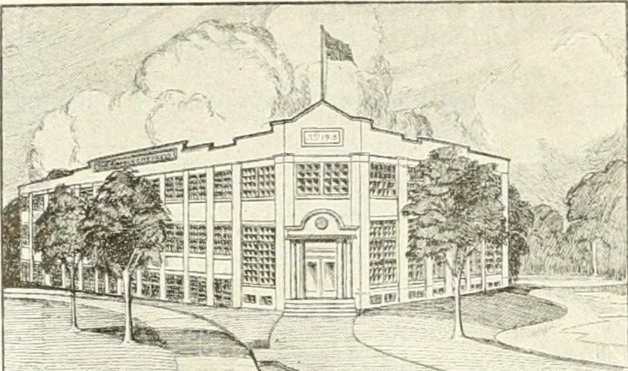 An illustration from Canadian textile journal, 1908, leaf 6