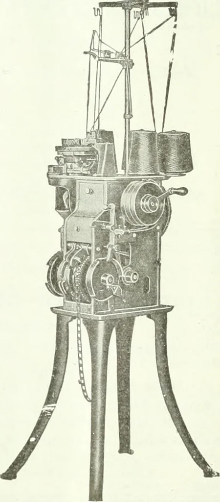 An illustration from Canadian textile journal, 1908, leaf 23