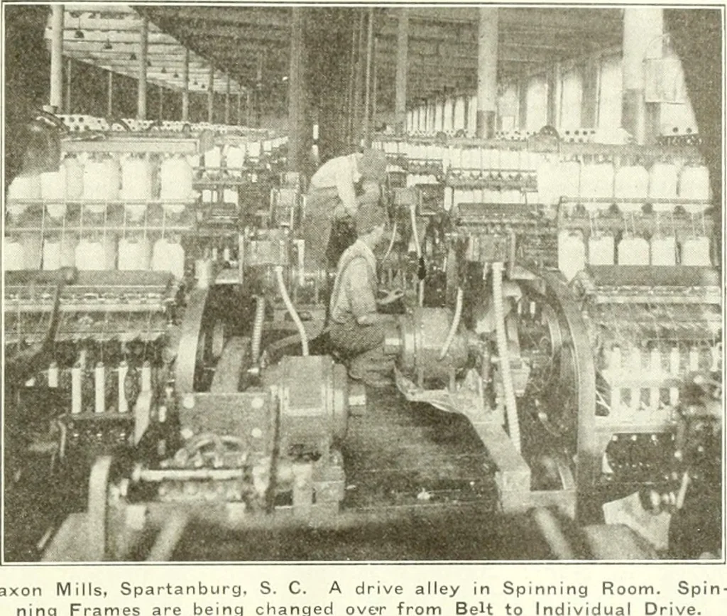 An illustration from Canadian textile journal, 1908, leaf 36