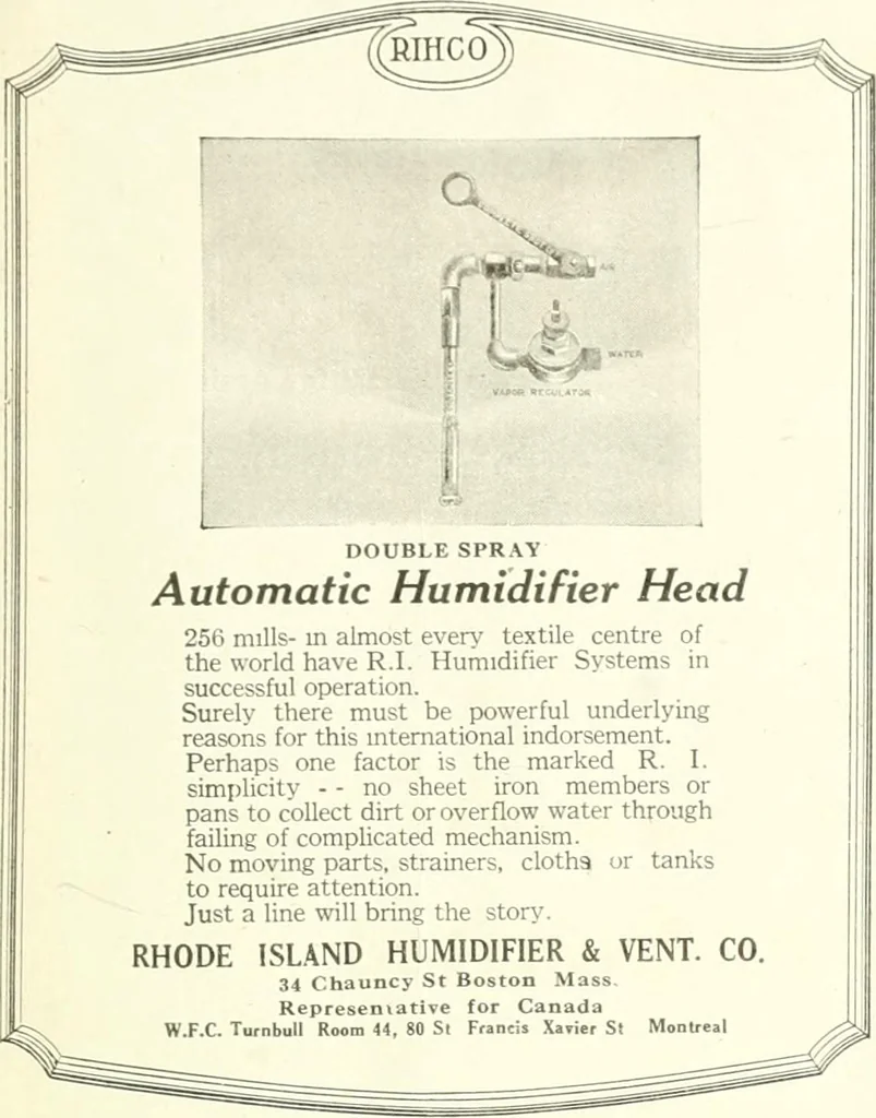 An illustration from Canadian textile journal, 1908, leaf 56