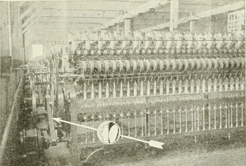 An illustration from Canadian textile journal, 1908, leaf 10