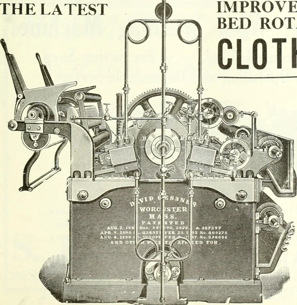 An illustration from Canadian textile journal, 1908, leaf 12