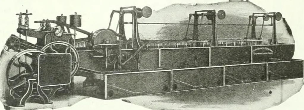 An illustration from Canadian textile journal, 1908, leaf 13