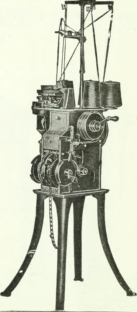 An illustration from Canadian textile journal, 1908, leaf 23