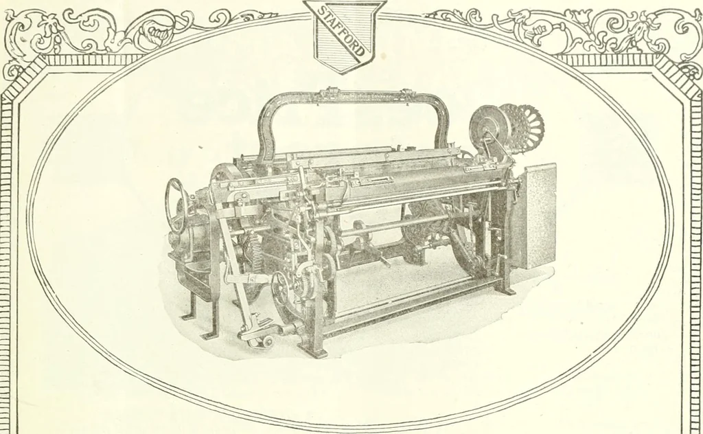 An illustration from Canadian textile journal, 1908, leaf 6