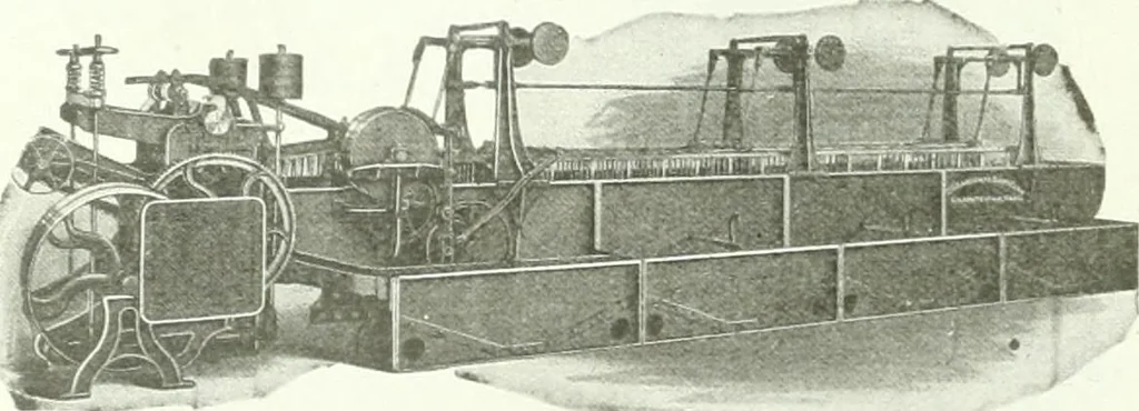 An illustration from Canadian textile journal, 1908, leaf 11