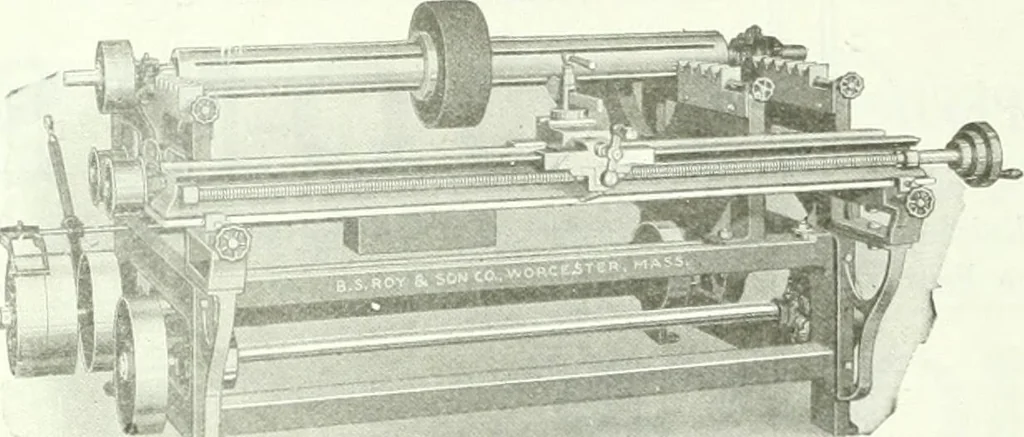 An illustration from Canadian textile journal, 1908, leaf 23