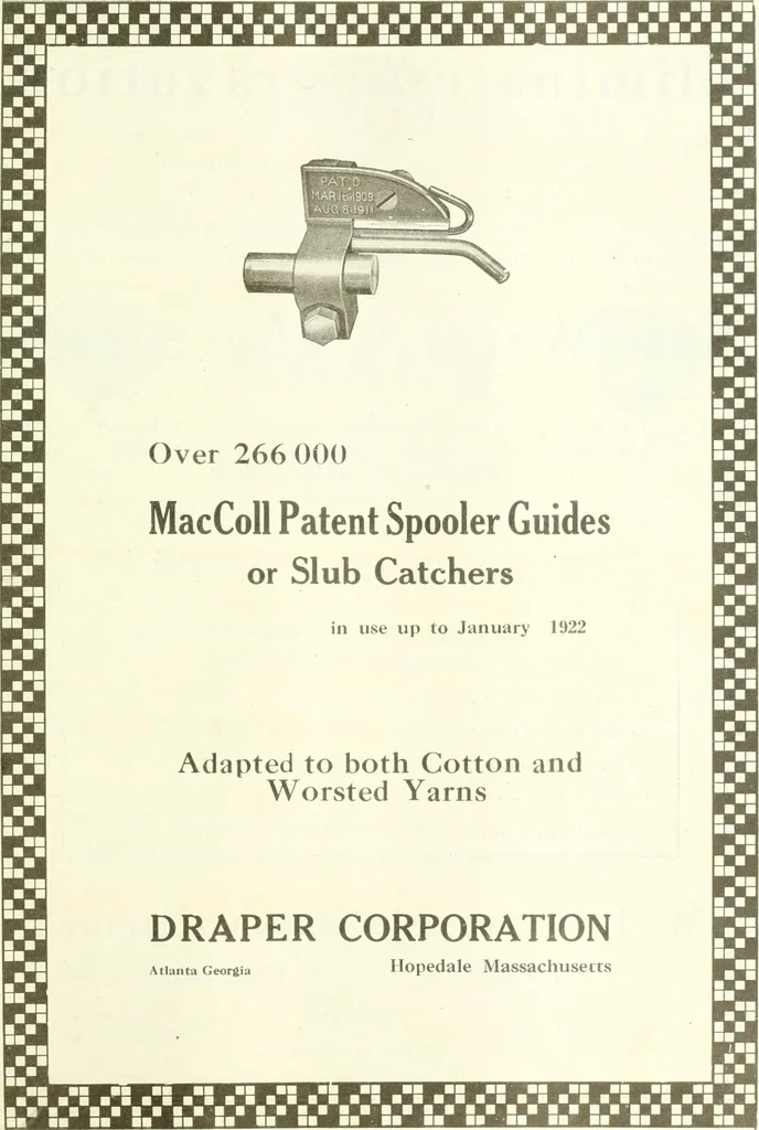 An illustration from Canadian textile journal, 1908, leaf 4