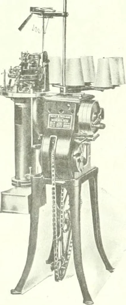 An illustration from Canadian textile journal, 1908, leaf 55
