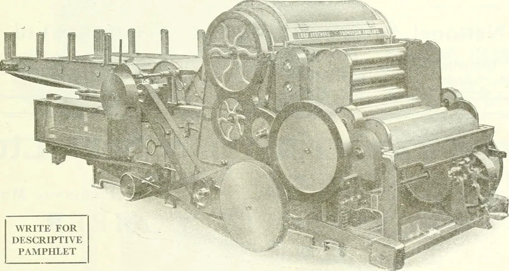 An illustration from Canadian textile journal, 1908, leaf 8