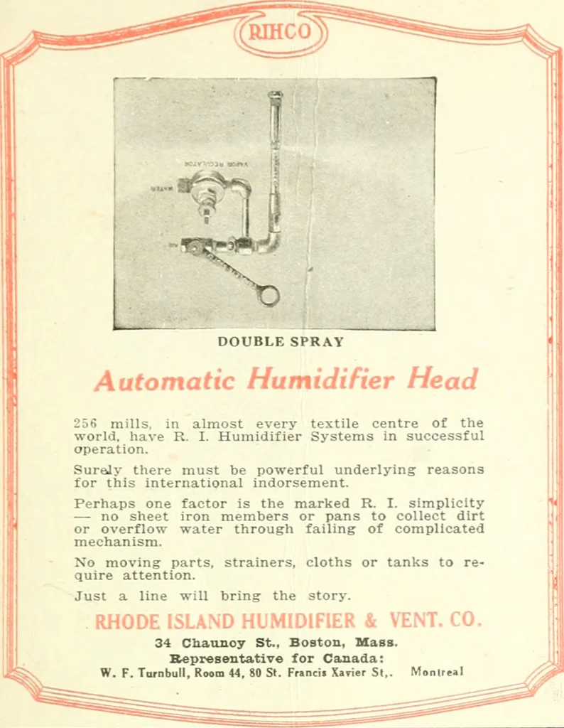 An illustration from Canadian textile journal, 1908, leaf 56