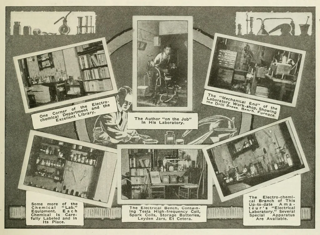 An illustration from The Electrical experimenter, 1918, leaf 37