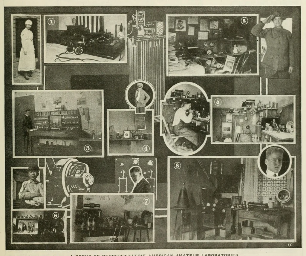 An illustration from The Electrical experimenter, 1918, leaf 47