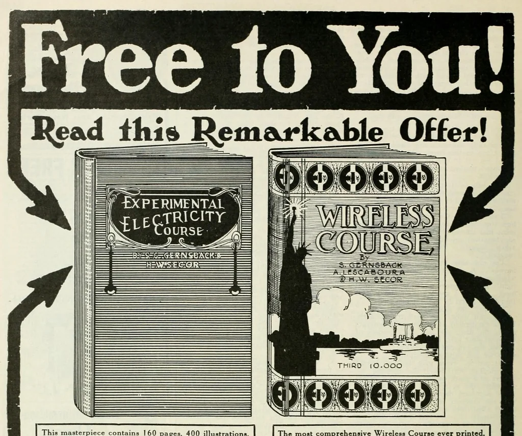 An illustration from The Electrical experimenter, 1918, leaf 72